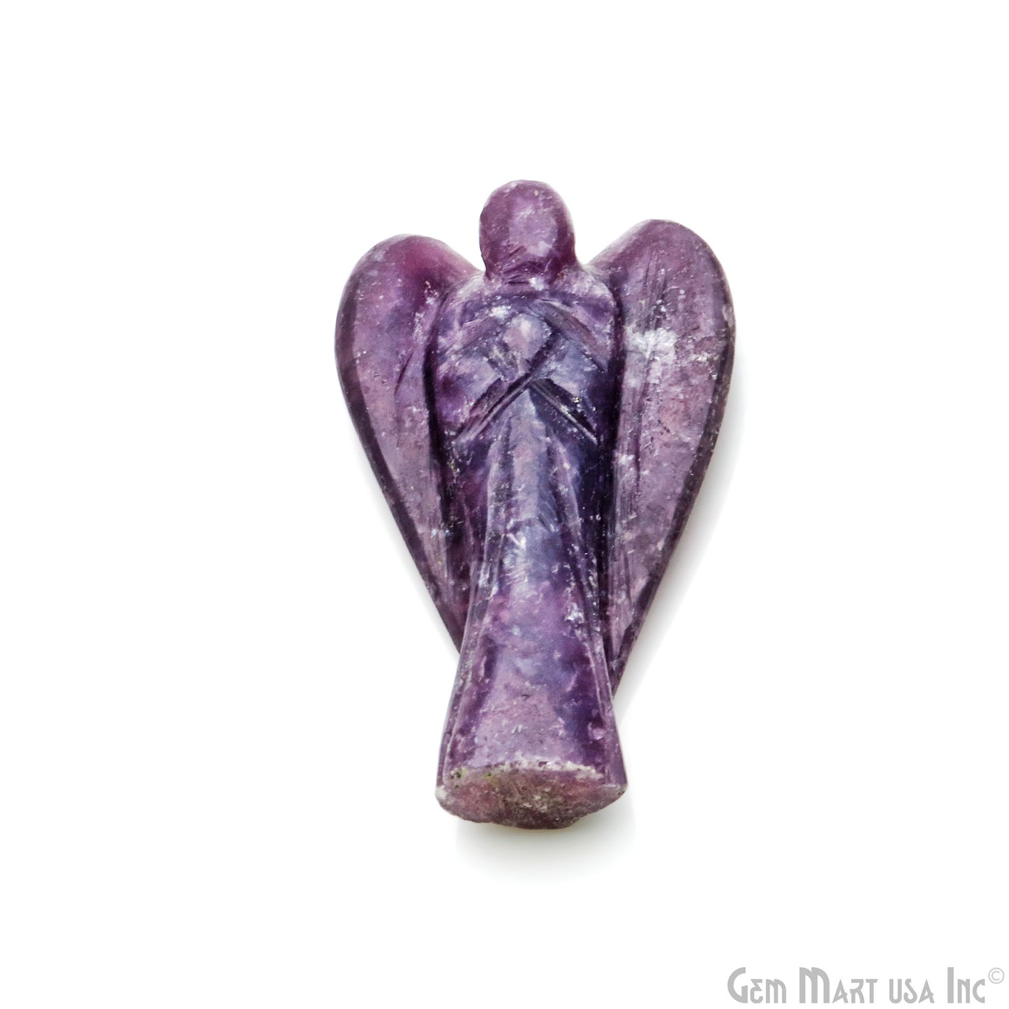 Handcrafted Gemstone Guardian Angel 55x30mm Pocket Angel 2 Inch