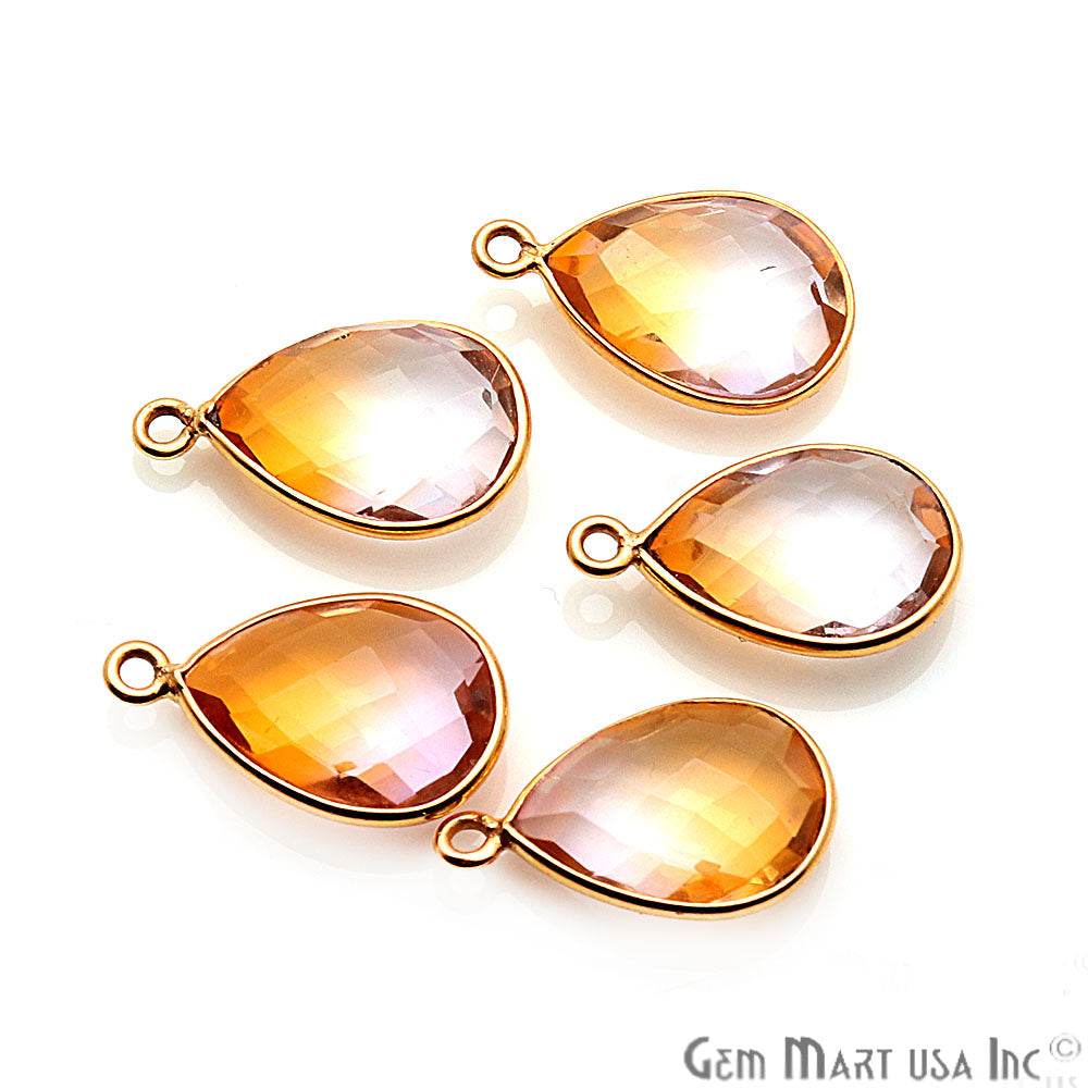 Citrine & Morganite Quartz