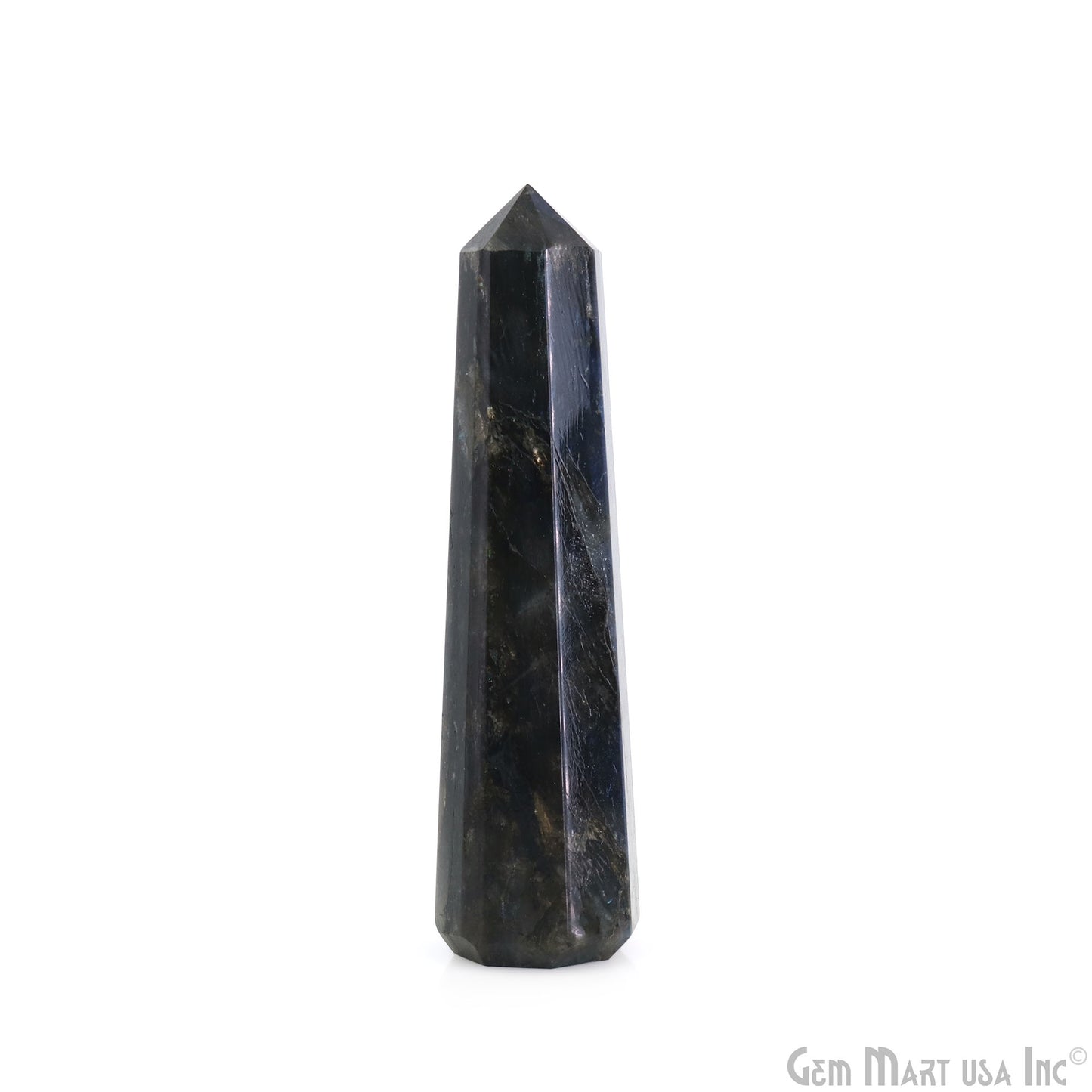 Labradorite Gemstone Jumbo Tower Crystal Tower Obelisk Healing Meditation Gemstones 4-5 Inch