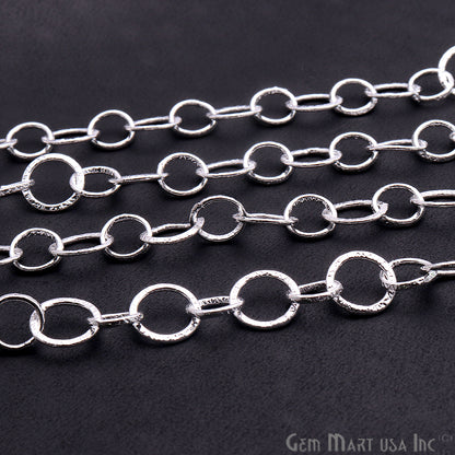 Link Finding Silver Plated Station Rosary Chain - GemMartUSA