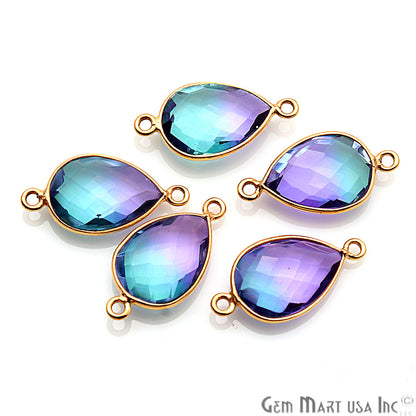 gemstone connector beads, gemstone connector pendant