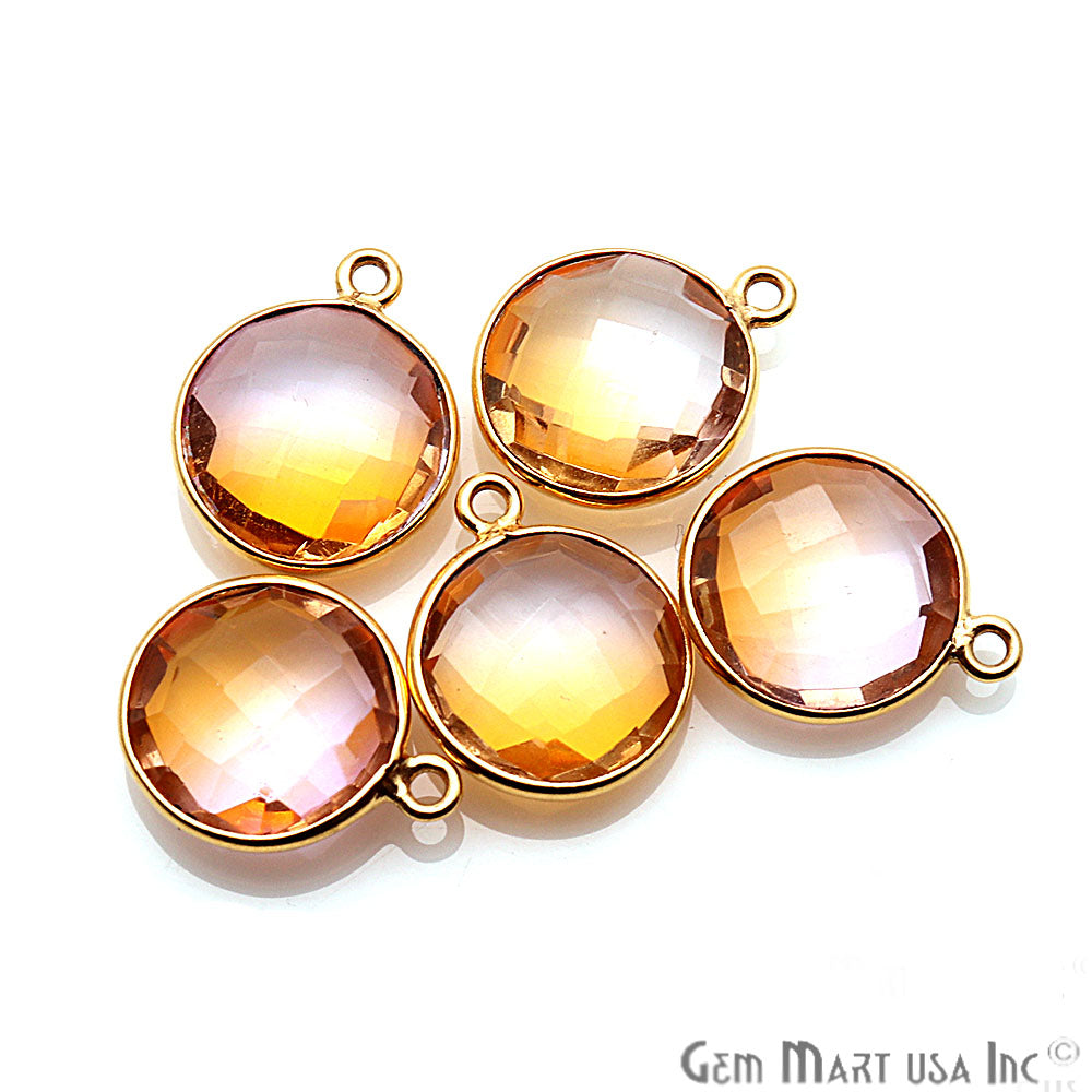 gemstone connector beads, gemstone connector pendant