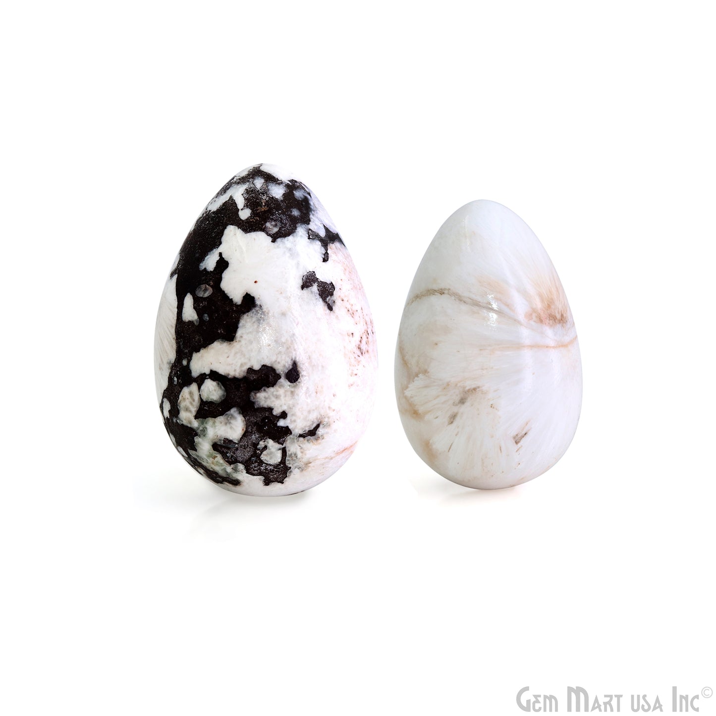 Handcrafted Gemstone Egg for Healing | Egg Shape Gemstone Beads | Quartz Egg | Stone Egg Collection