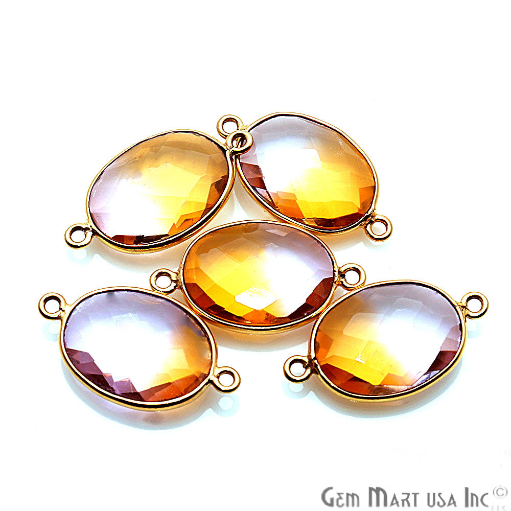 Citrine & Morganite Quartz