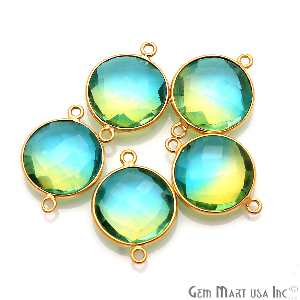 gemstone connector beads, gemstone connector pendant