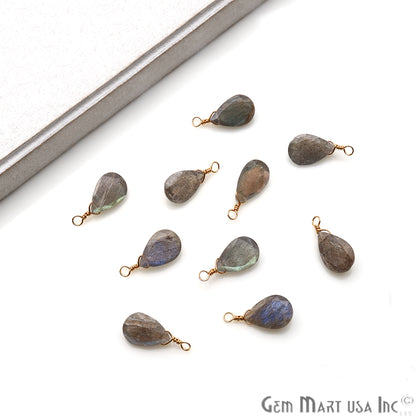 gemstone connector beads, gemstone connector pendant