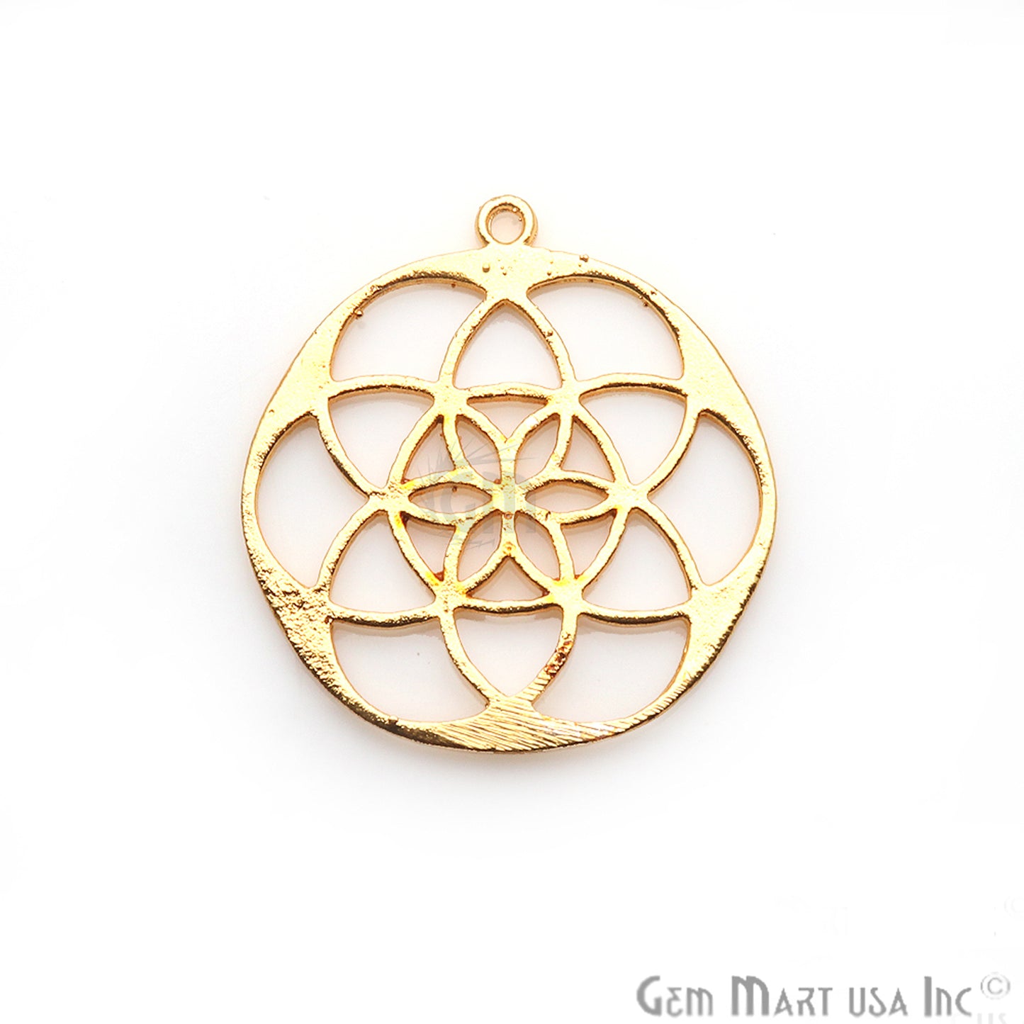 Crystal Grid 40x37mm Chandelier Finding Charm Connector (Pick Your Metal) - GemMartUSA