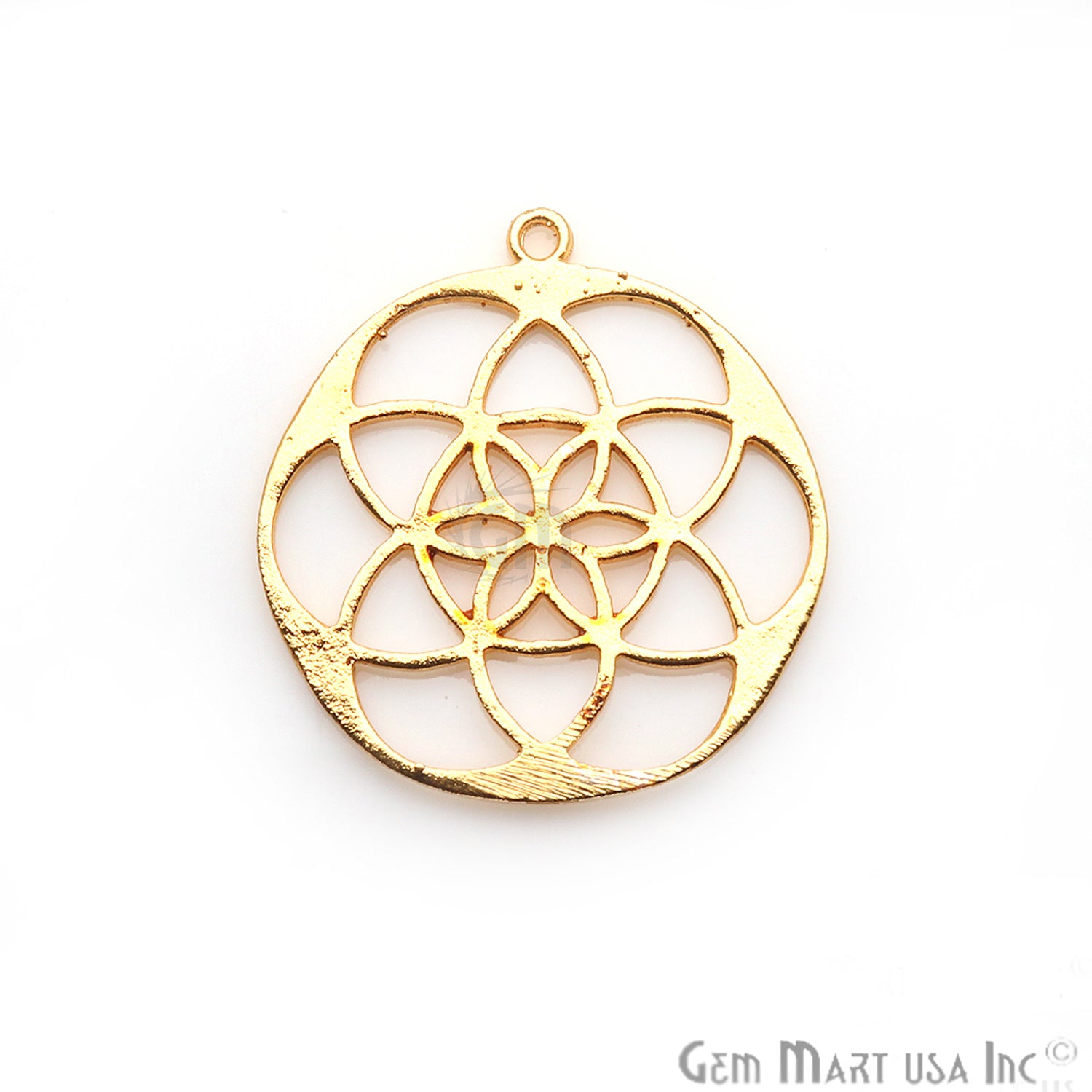 Crystal Grid 40x37mm Chandelier Finding Charm Connector (Pick Your Metal) - GemMartUSA