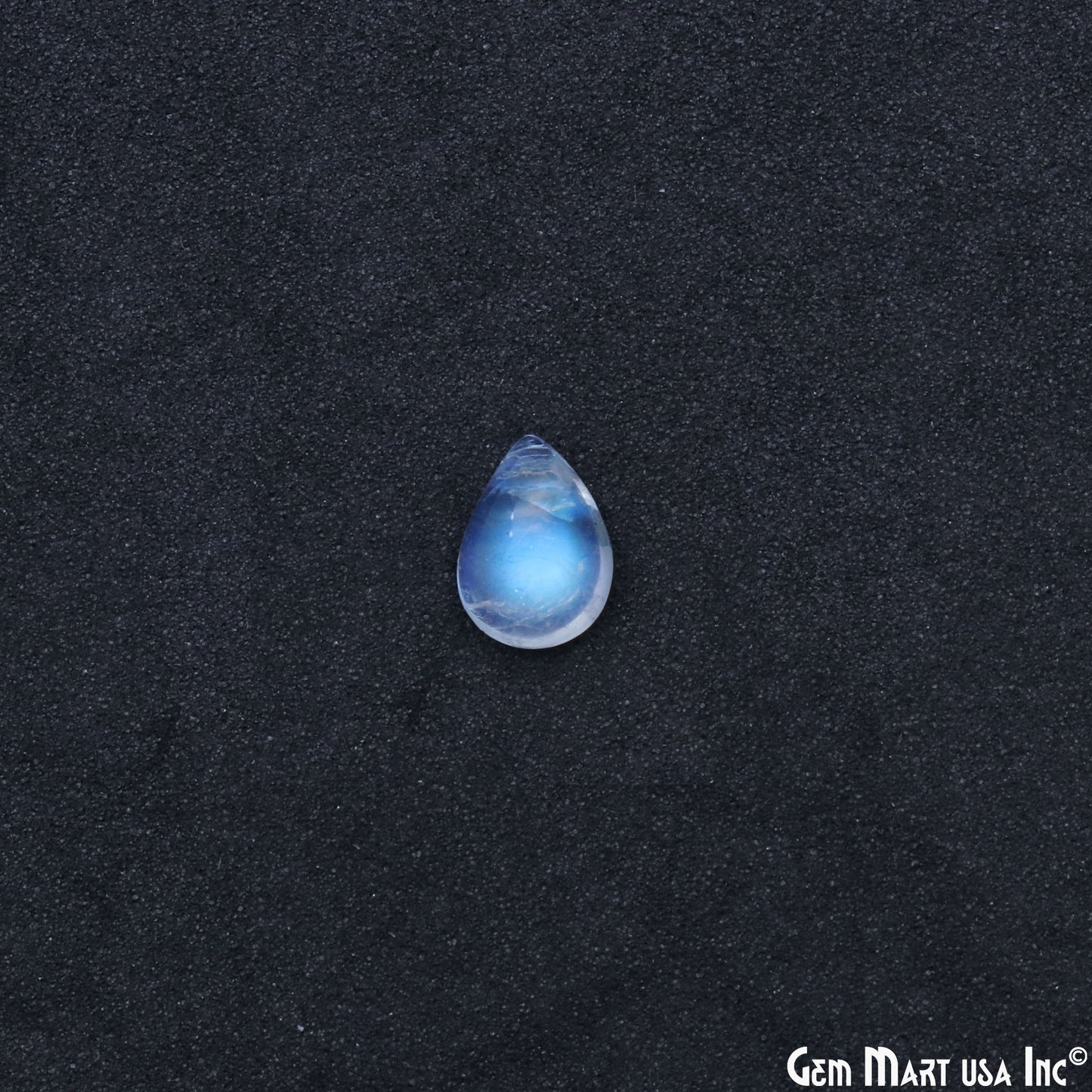 Rainbow Moonstone Cabochon 6x10mm Pears Loose Gemstone