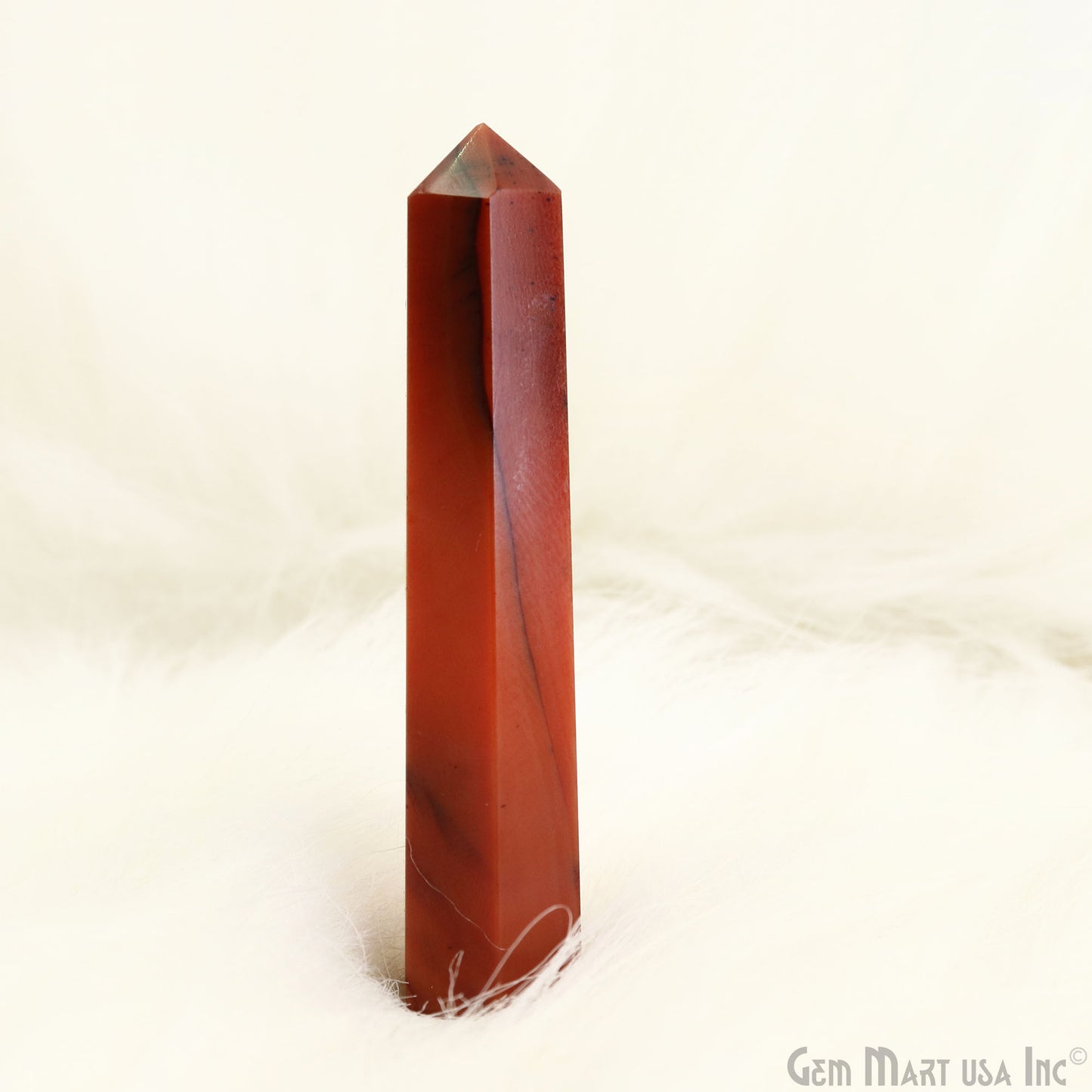 Red Jasper Gemstone Jumbo Tower Crystal Tower Obelisk Healing Meditation Gemstones 2-3 Inch