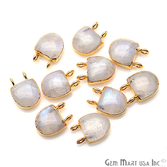 gemstone connector beads, gemstone connector pendant