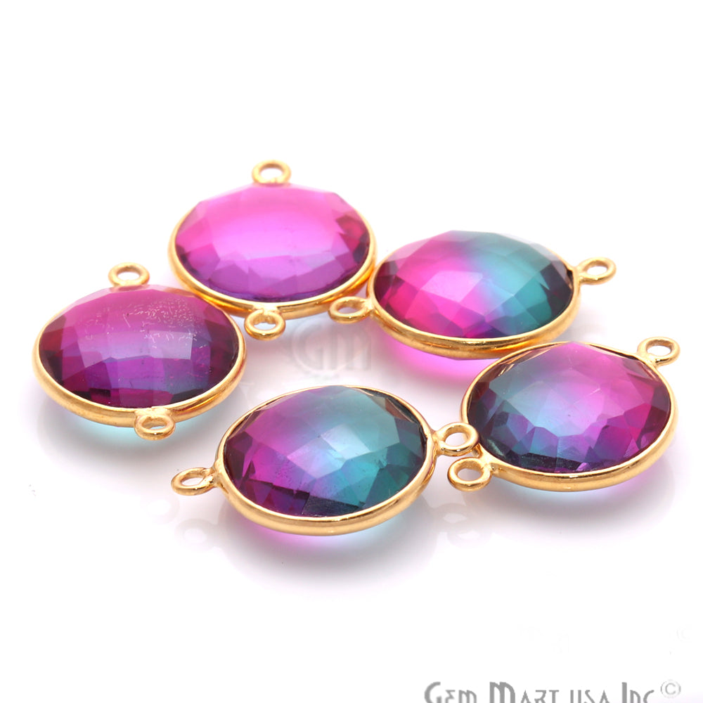 gemstone connector beads, gemstone connector pendant