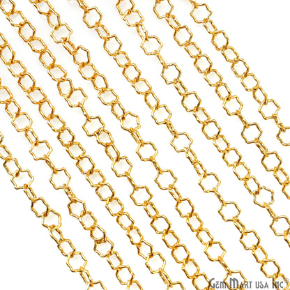 Finding Chain Gold Plated Station Rosary Chain