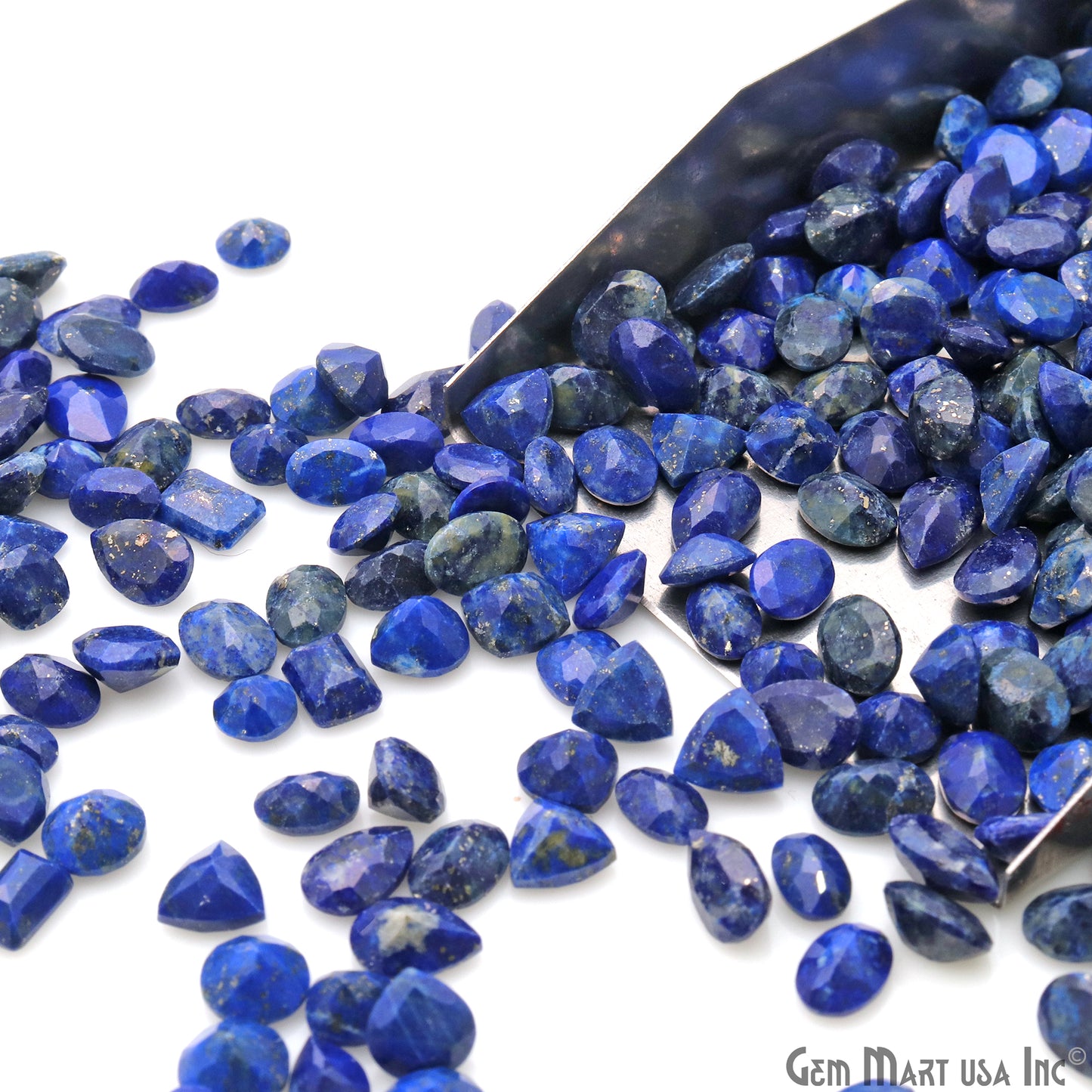 Wholesale Faceted Gemstones, 100% Natural Semi-Precious Gems,  Faceted Loose Gems, 3-5mm, Mixed, 50 Carats