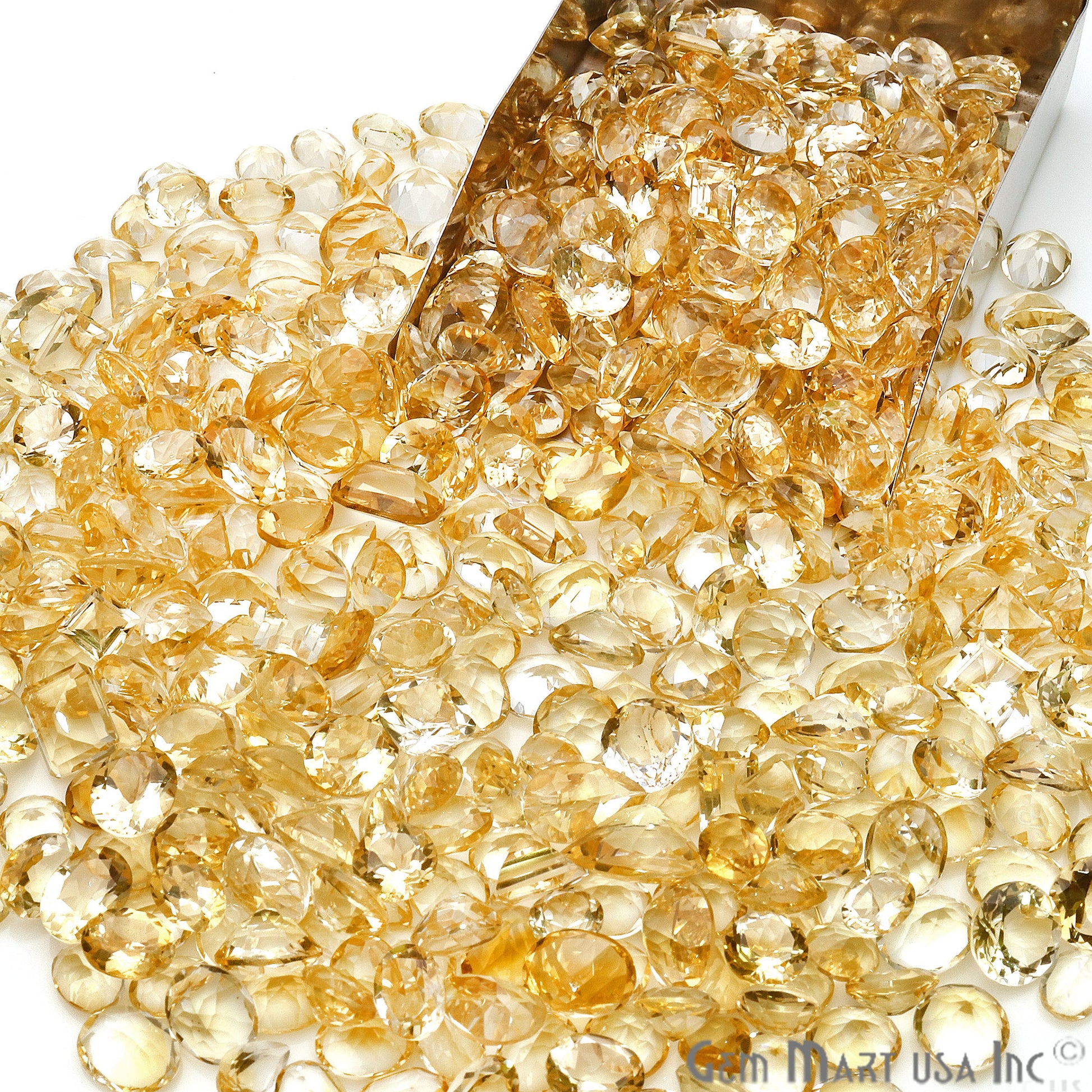 Natural Citrine Mix Shape Loose Gemstones,Precious Stones - GemMartUSA