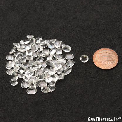 Wholesale Faceted Gemstones, 100% Natural Semi-Precious Gems,  Faceted Loose Gems, 3-5mm, Mixed, 50 Carats