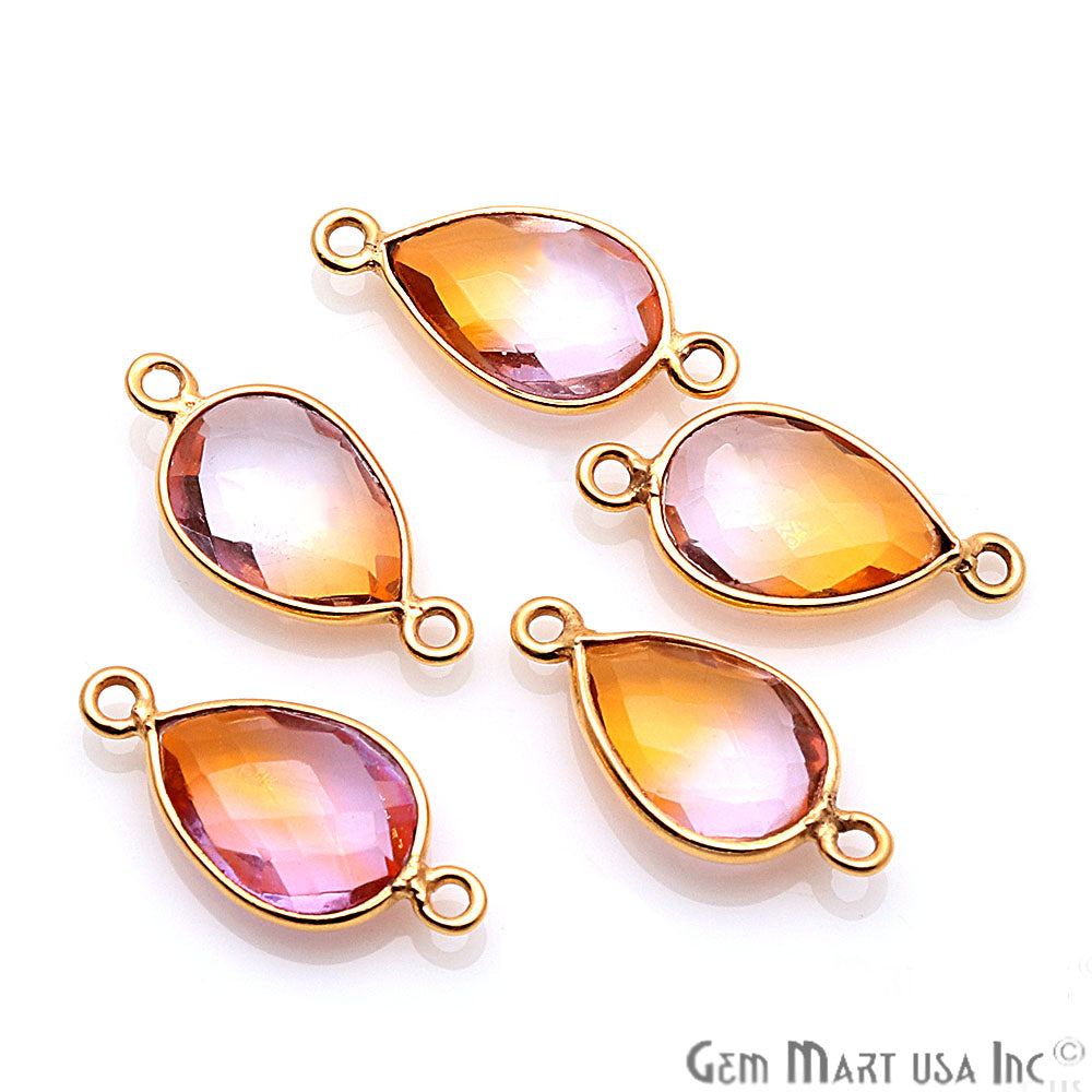 Citrine & Morganite Quartz