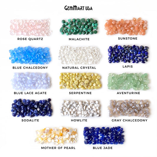 Wholesale Faceted Gemstones, 100% Natural Semi-Precious Gems,  Faceted Loose Gems, 3-5mm, Mixed, 50 Carats