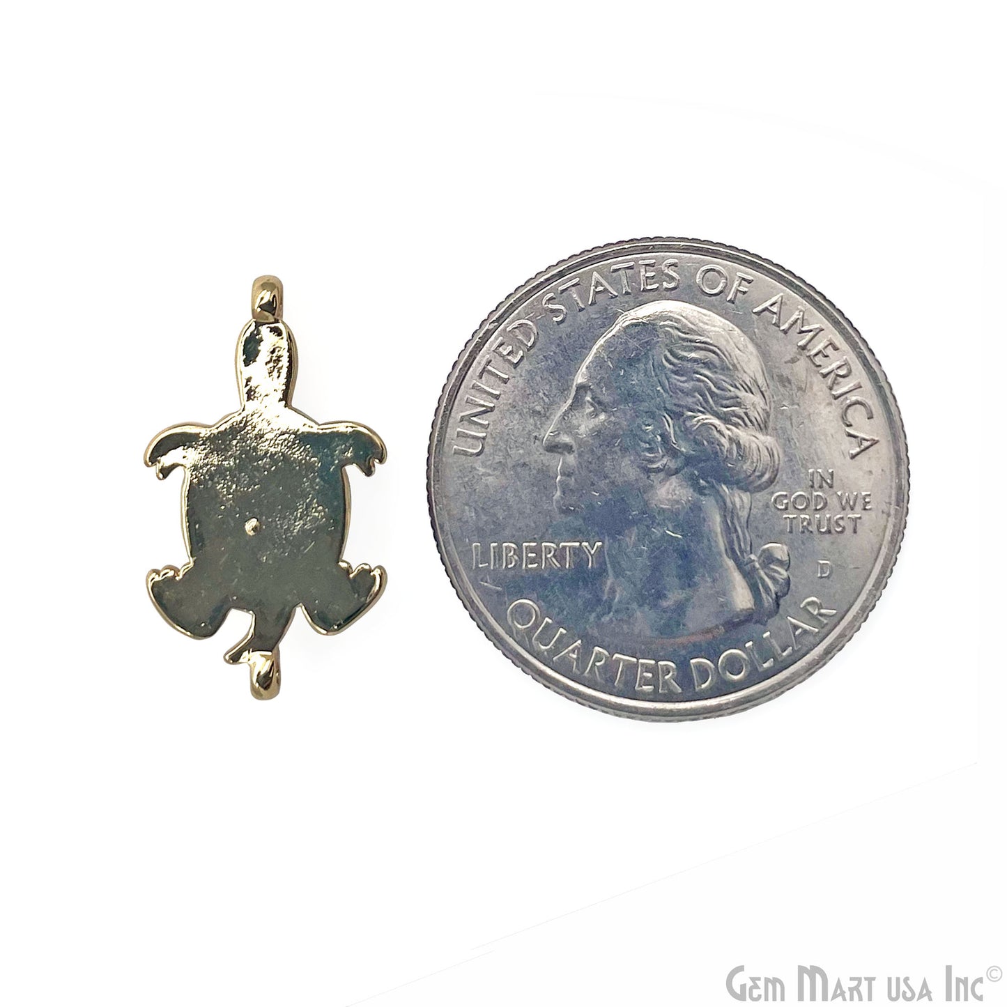 Shell Turtle Charm Connector 21x12mm Tortoise Connector Pendant