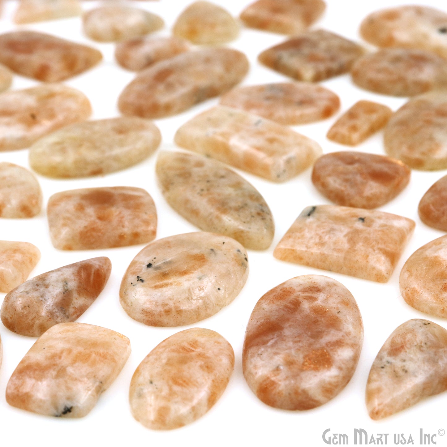 Sunstone Natural Gems 500ct Mix Shape Lot Natural Cabochon Gemstones, Mix Shape Lot Wholesale, Making Kit