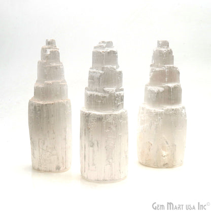 Selenite Tower, Mini Selenite Tower, Selenite Tower, Selenite, Charging Selenite, Charging Stone, Dream Stone, Small Selenite Tower