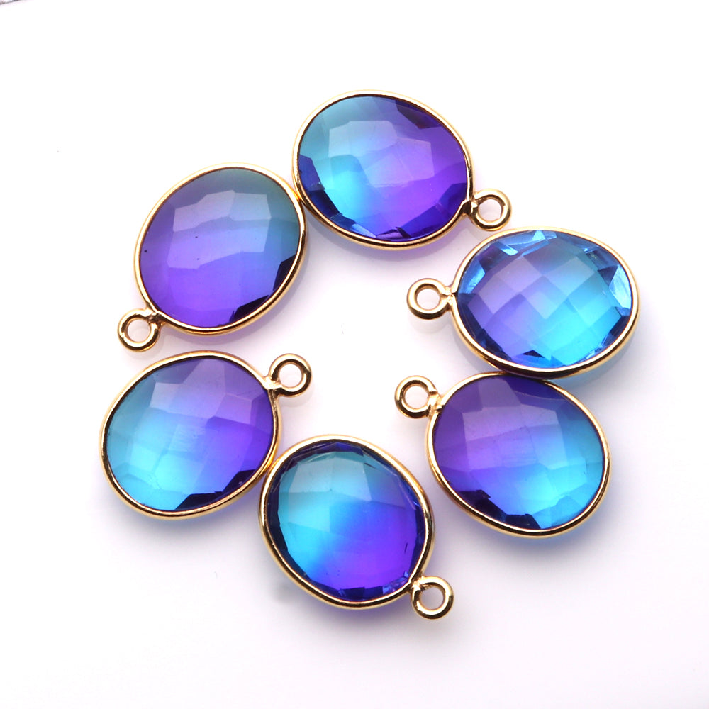 Sky Blue & Purple