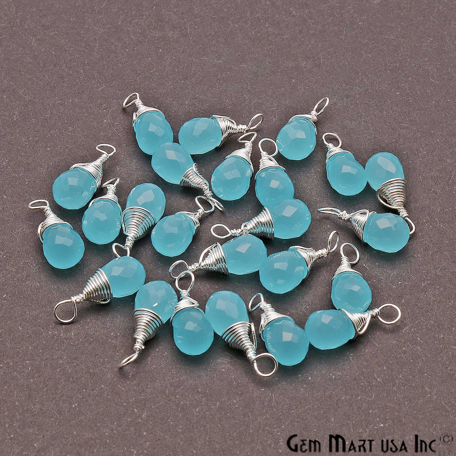 Dark Aqua Chalcedony