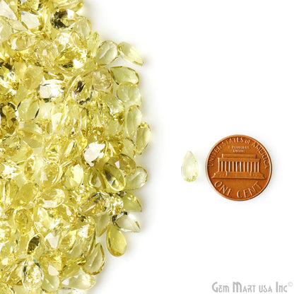 Lemon Topaz Gemstone, 100% Natural Faceted Loose Gems, November Birthstone, 6-8mm, 100 Carats