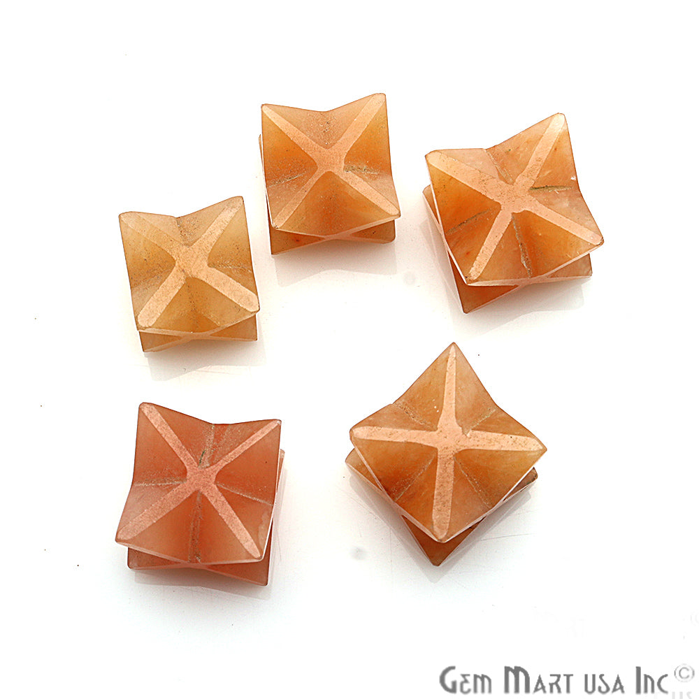 Merkaba Star Octahedron Metaphysical Crystal Reiki Healing Gemstone (Pick Stone) - GemMartUSA