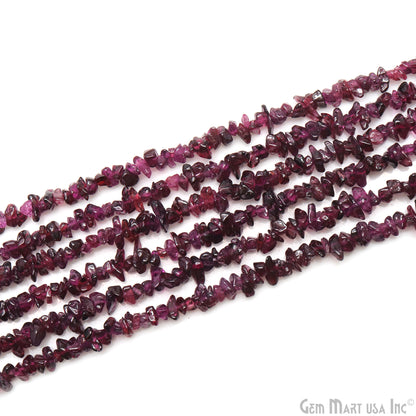 Natural Garnet Gemstone Chip Beads, 34 inch Full strand (762214645807)
