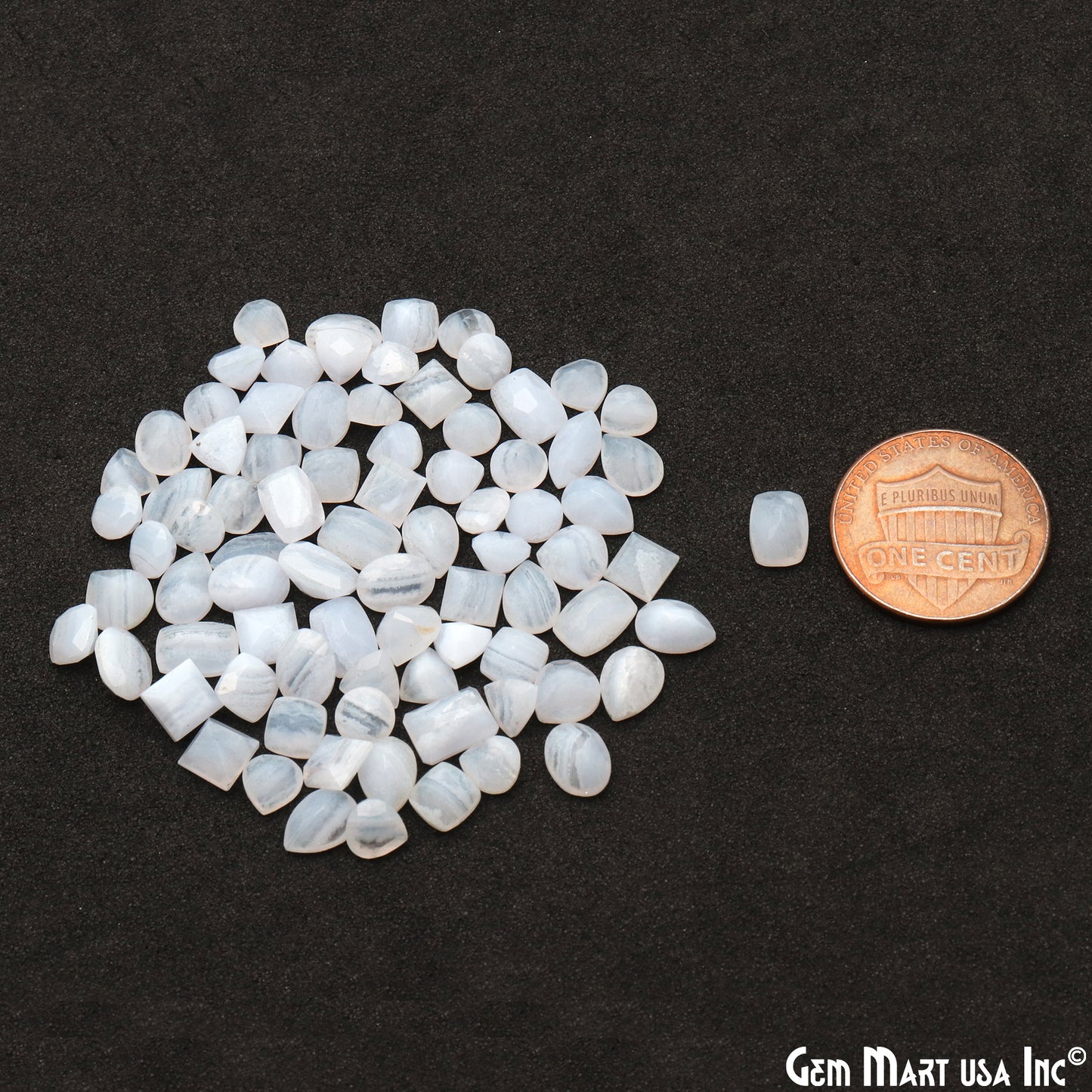 Wholesale Faceted Gemstones, 100% Natural Semi-Precious Gems,  Faceted Loose Gems, 3-5mm, Mixed, 50 Carats