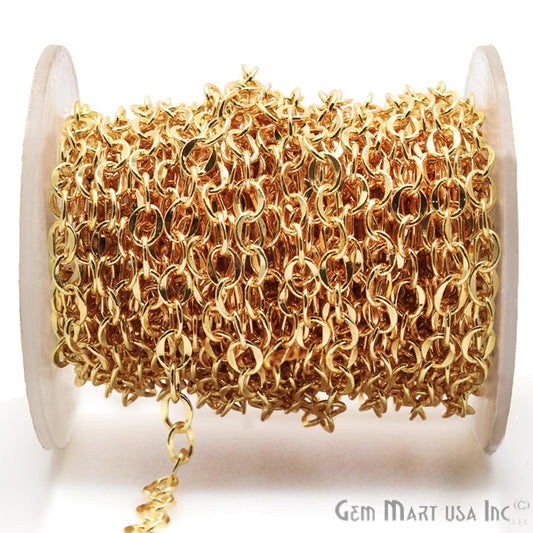Link Finding Gold Plated Station Rosary Chain - GemmartUSA