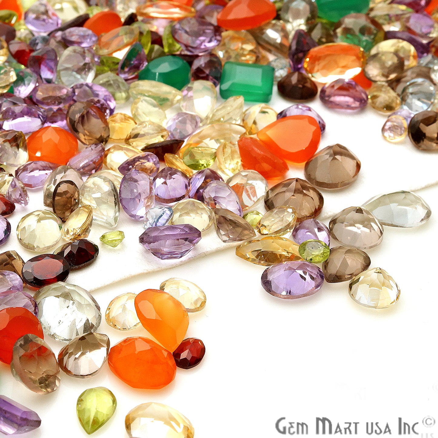 50 Carat Mixed A+ Grade Mix Shape Wholesale Loose Gemstones - GemMartUSA