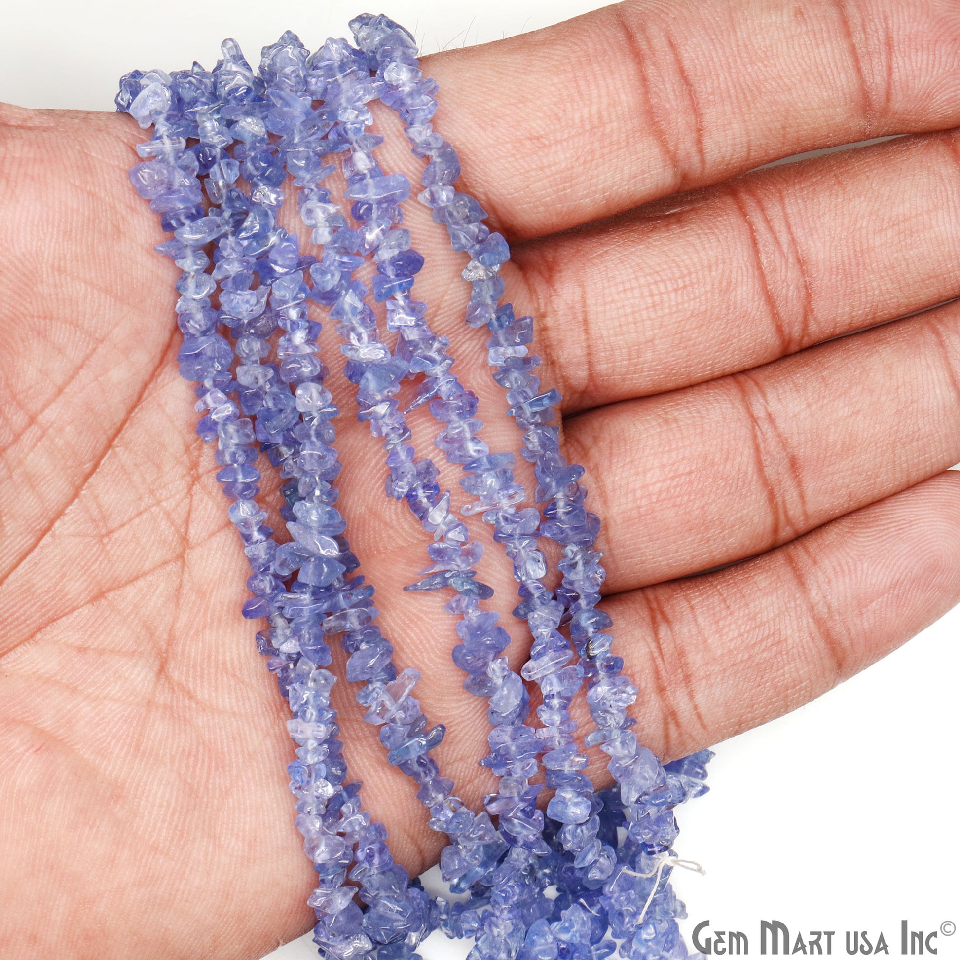 Tanzanite Chip Beads Strand 34 Inch (762228703279)