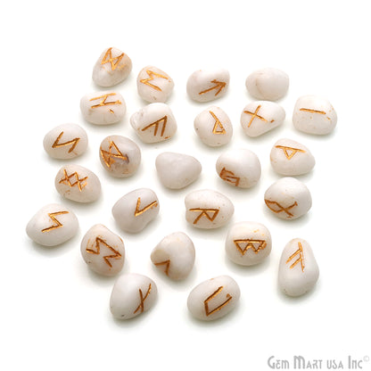 Rune Stones, Small Size Spiritual Stones, Futhark Reiki, Rune Stone Symbols, Gemstones