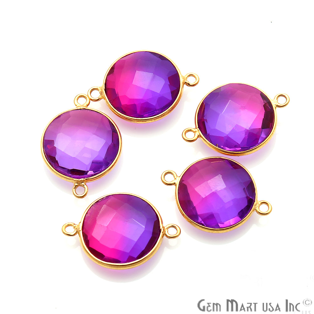 gemstone connector beads, gemstone connector pendant