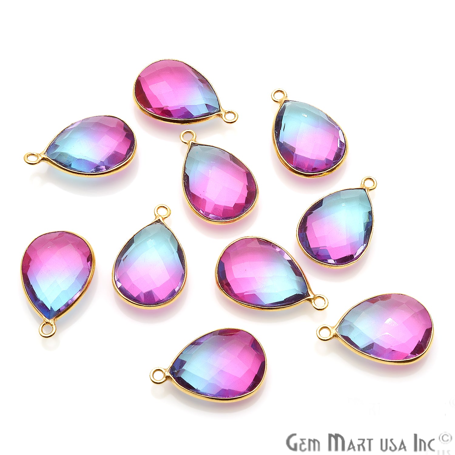 Sky Blue & Pink Quartz