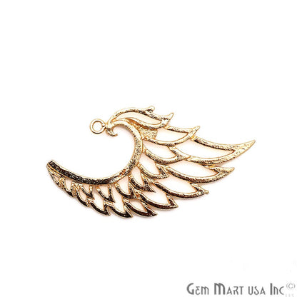 Eagle Wing Shape Charm Gold Plated Finding Jewelry Charm
