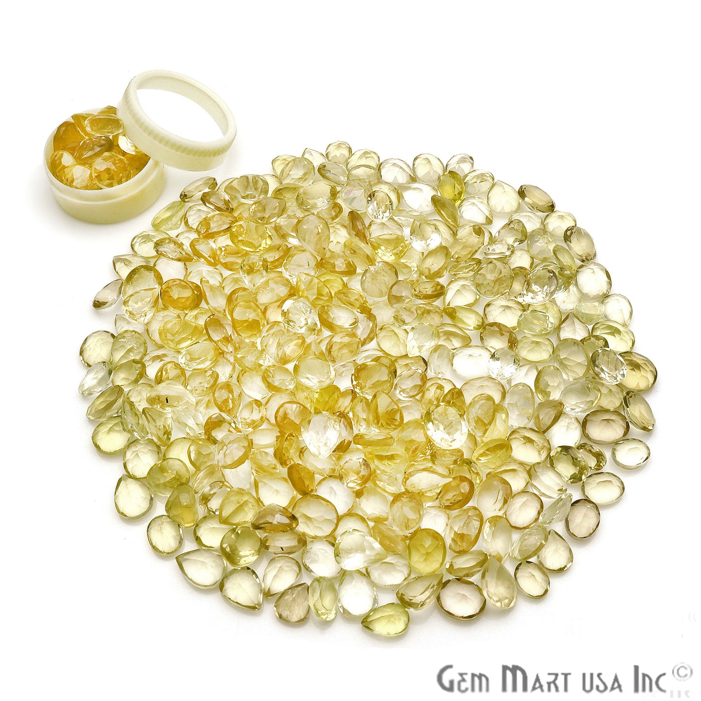 Natural Lemon Topaz Mix Shape Loose Gemstones,Precious Stones - GemmartUSA