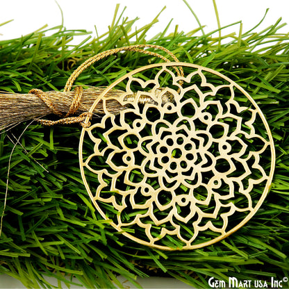 Metal Round Dream Catcher Bookmark With Tassel. Gold Bookmark, Reader Gift, Handmade Bookmark, Page Marker, Aesthetic Gift, 53mm
