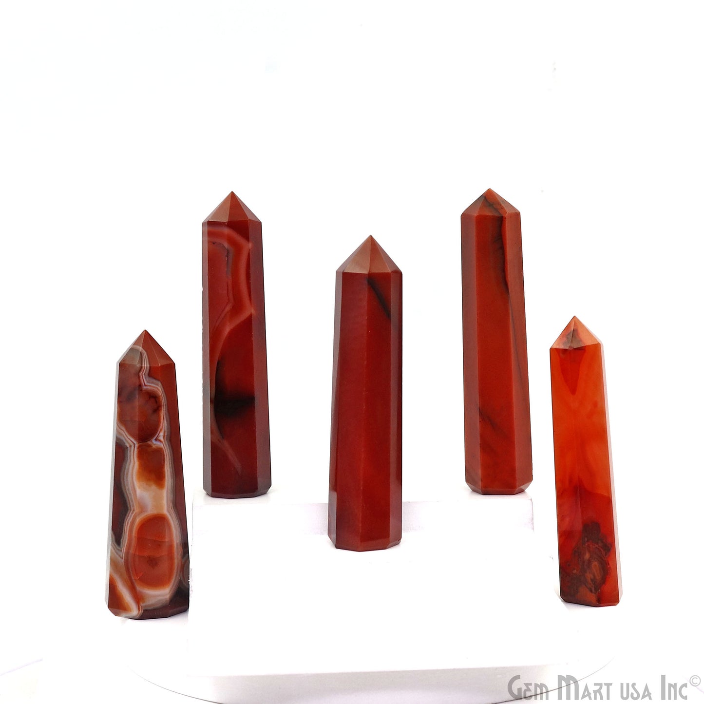 Red Jasper Gemstone Jumbo Tower Crystal Tower Obelisk Healing Meditation Gemstones 2-3 Inch