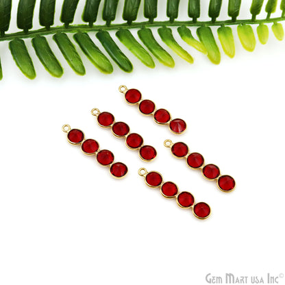 DIY Gemstone 29x6mm Gold Plated Chandelier Finding Component