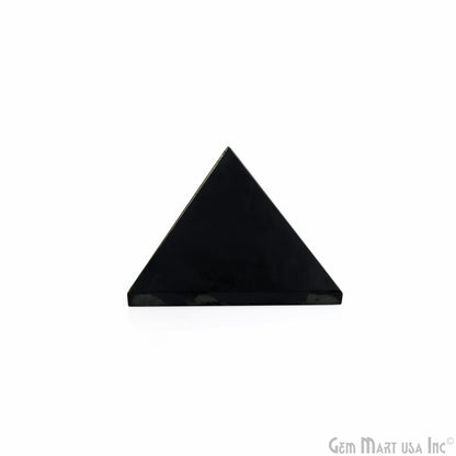 Shungite Pyramid, Crystal Pyramid, Anti Radiation, EMF Protection 50x43mm