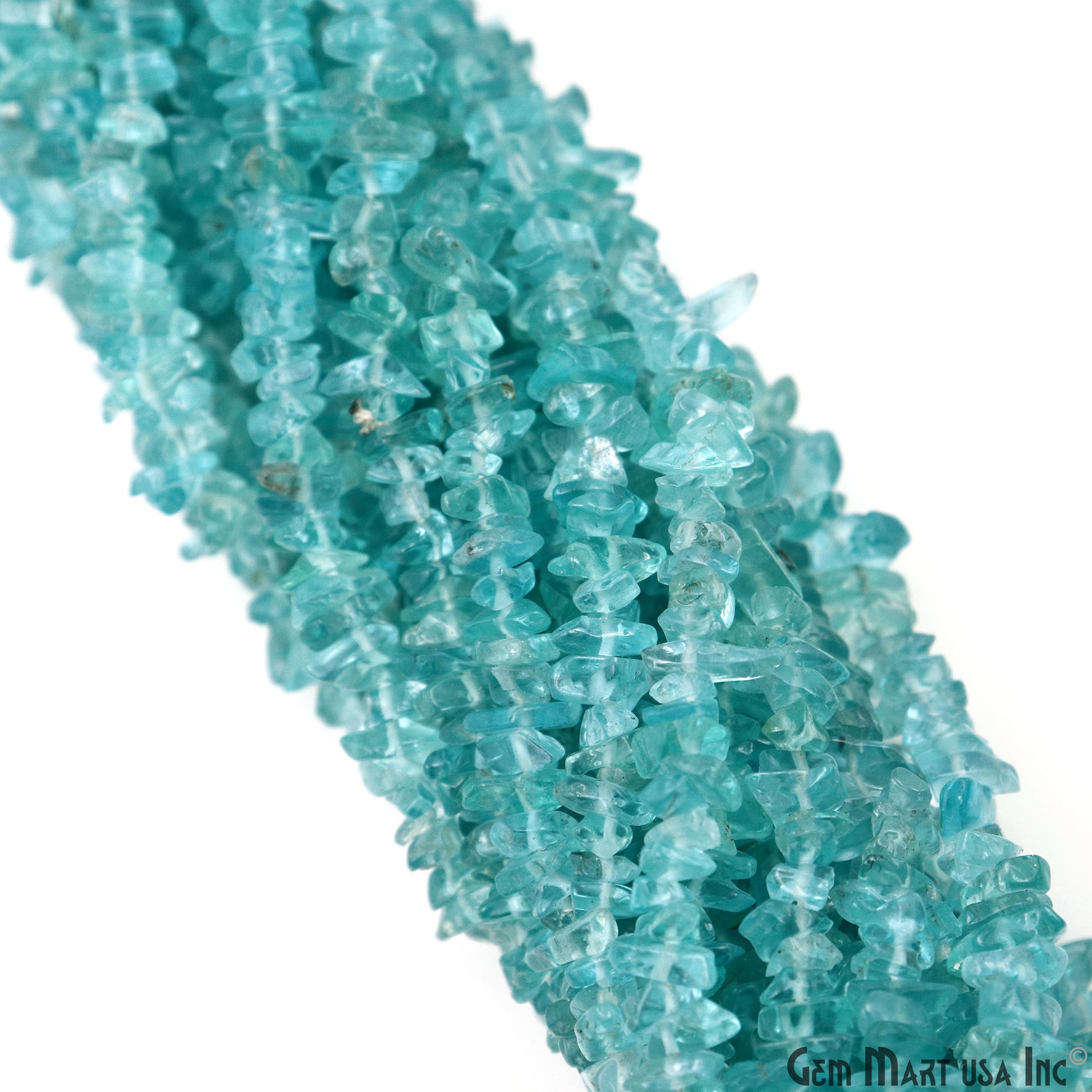 Natural Apatite Chip Beads 34 Inch Full Strand (762206584879)