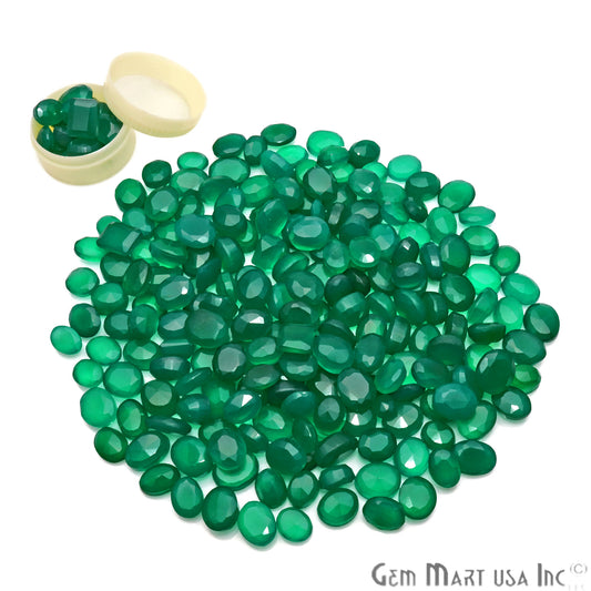 Natural Green Onyx Mix Shape Loose Gemstones,Precious Stones - GemMartUSA