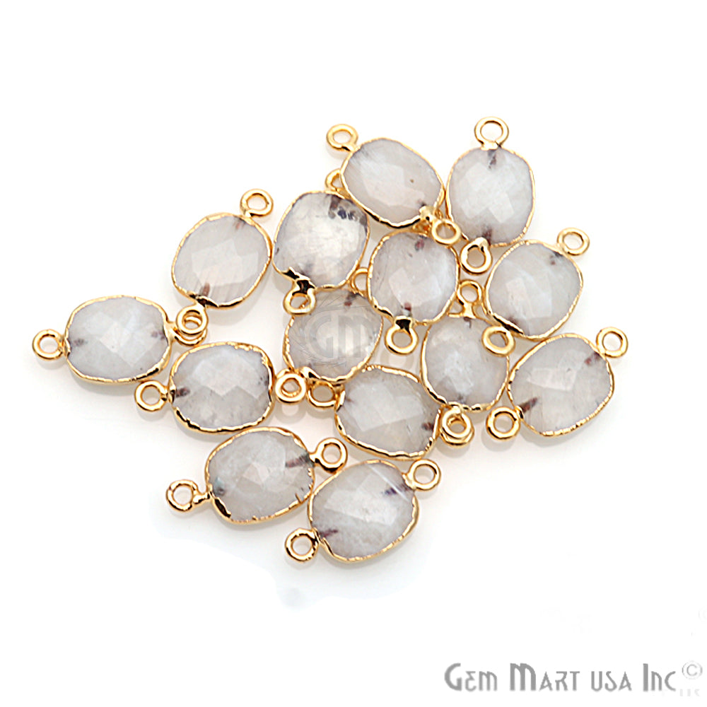 gemstone connector beads, gemstone connector pendant