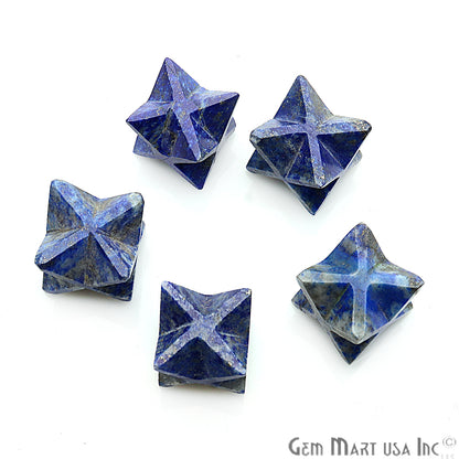 Merkaba Star Octahedron Metaphysical Crystal Reiki Healing Gemstone (Pick Stone) - GemMartUSA