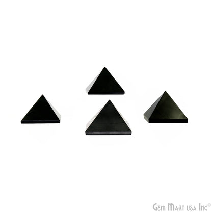 Shungite Pyramid, Crystal Pyramid, Anti Radiation, EMF Protection 50x43mm