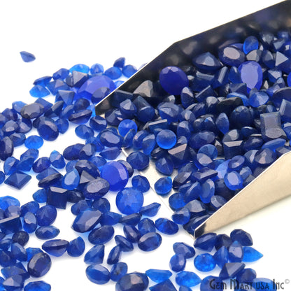 Wholesale Faceted Gemstones, 100% Natural Semi-Precious Gems,  Faceted Loose Gems, 3-5mm, Mixed, 50 Carats