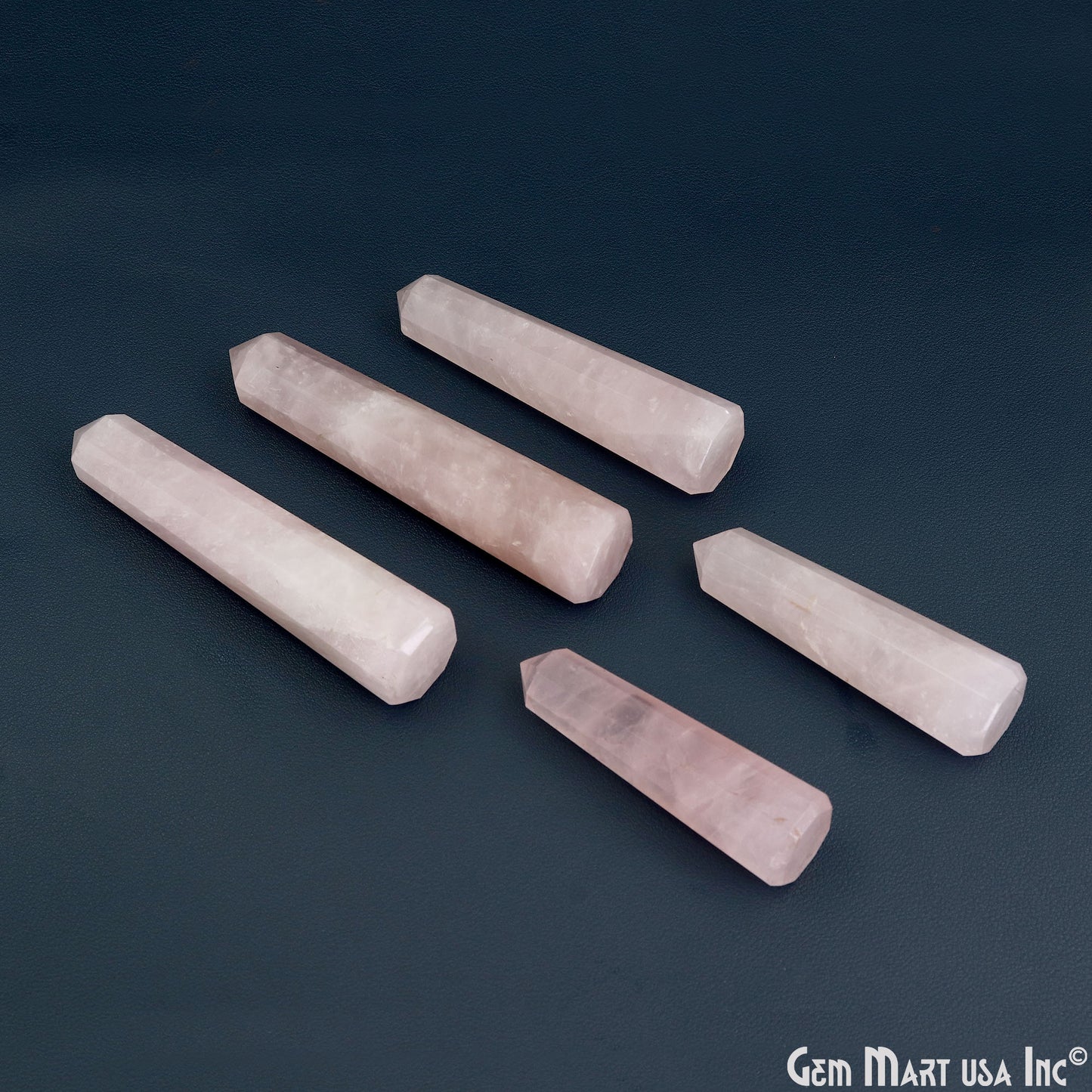 Rose Quartz Gemstone Jumbo Tower Crystal Tower Obelisk Healing Meditation Gemstones 2-3 Inch